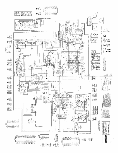 Sanyo CBP2180 Sanyo CBP2180 chassis A5-A